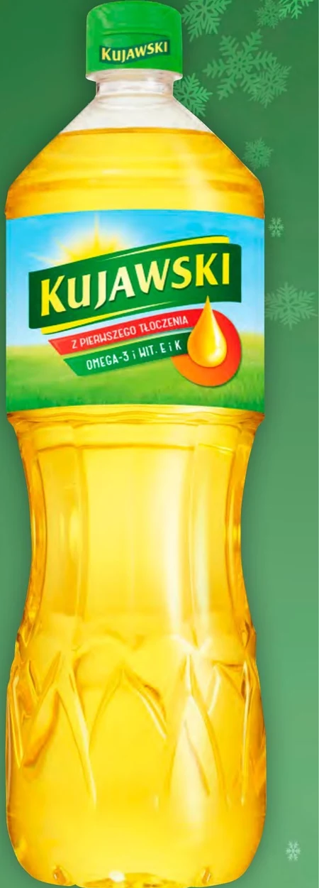 Kujawski Olej rzepakowy z pierwszego tłoczenia 1 l