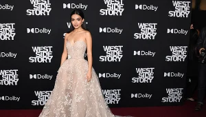 Rachel Zegler na uroczystej premierze filmu "West Side Story"