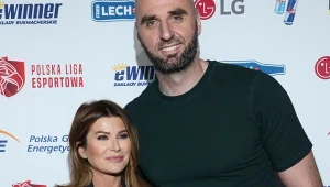 Marcin Gortat z żoną Żanetą