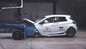 Renault Zoe otrzymało 0 gwiazdek w testach Euro NCAP.