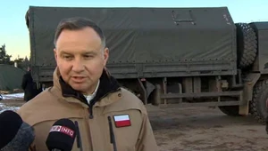 Prezydent Andrzej Duda w Kuźnicy
