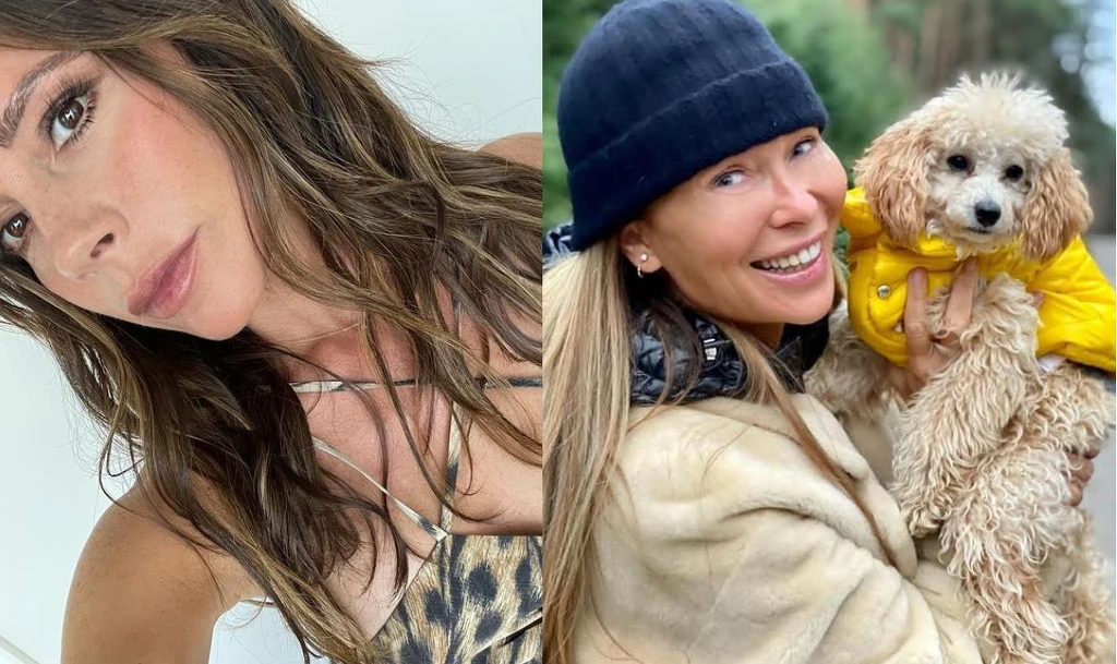 Victoria Beckham: instagram.com/victoriabeckham/,  Joanna Przetakiewicz: instagram.com/joannaprzetakiewicz/