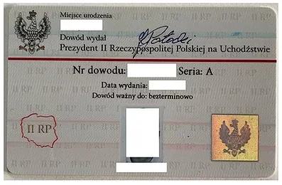 "Dowód suwerena" "Dowód suwerena"