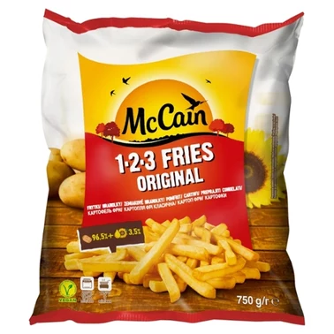 McCain 1.2.3 Fries Original Frytki 750 g - 2