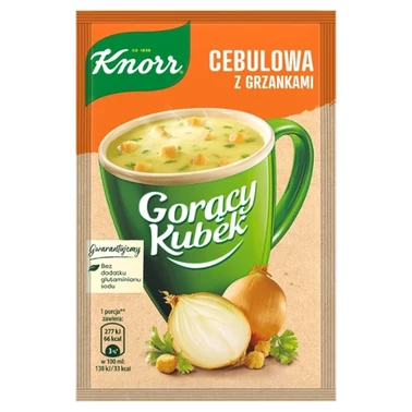 Knorr Gorący Kubek Cebulowa z grzankami 17 g - 2