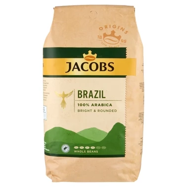 Jacobs Origins Brazil Bright & Rounded Kawa ziarnista palona 1000 g - 1