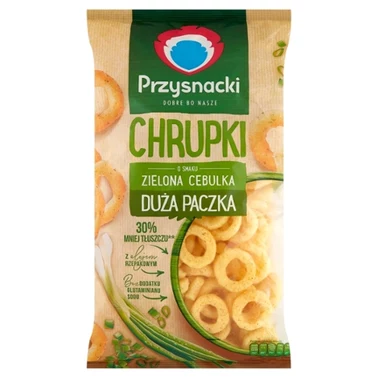 Przysnacki Chrupki o smaku zielona cebulka 175 g - 0