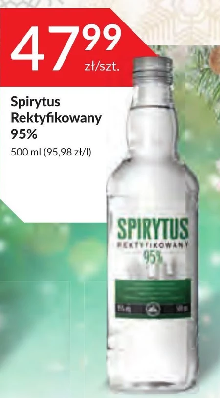 Spirytus rektyfikowany