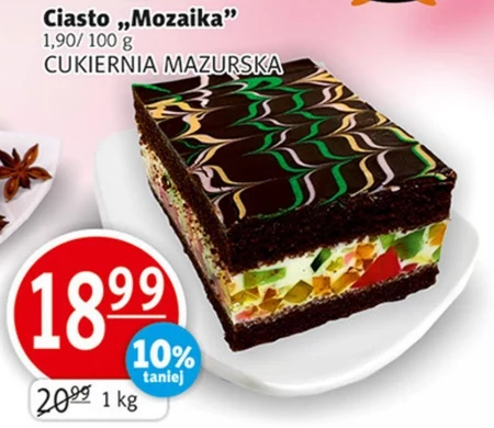 Ciasto Cukiernia Mazurska