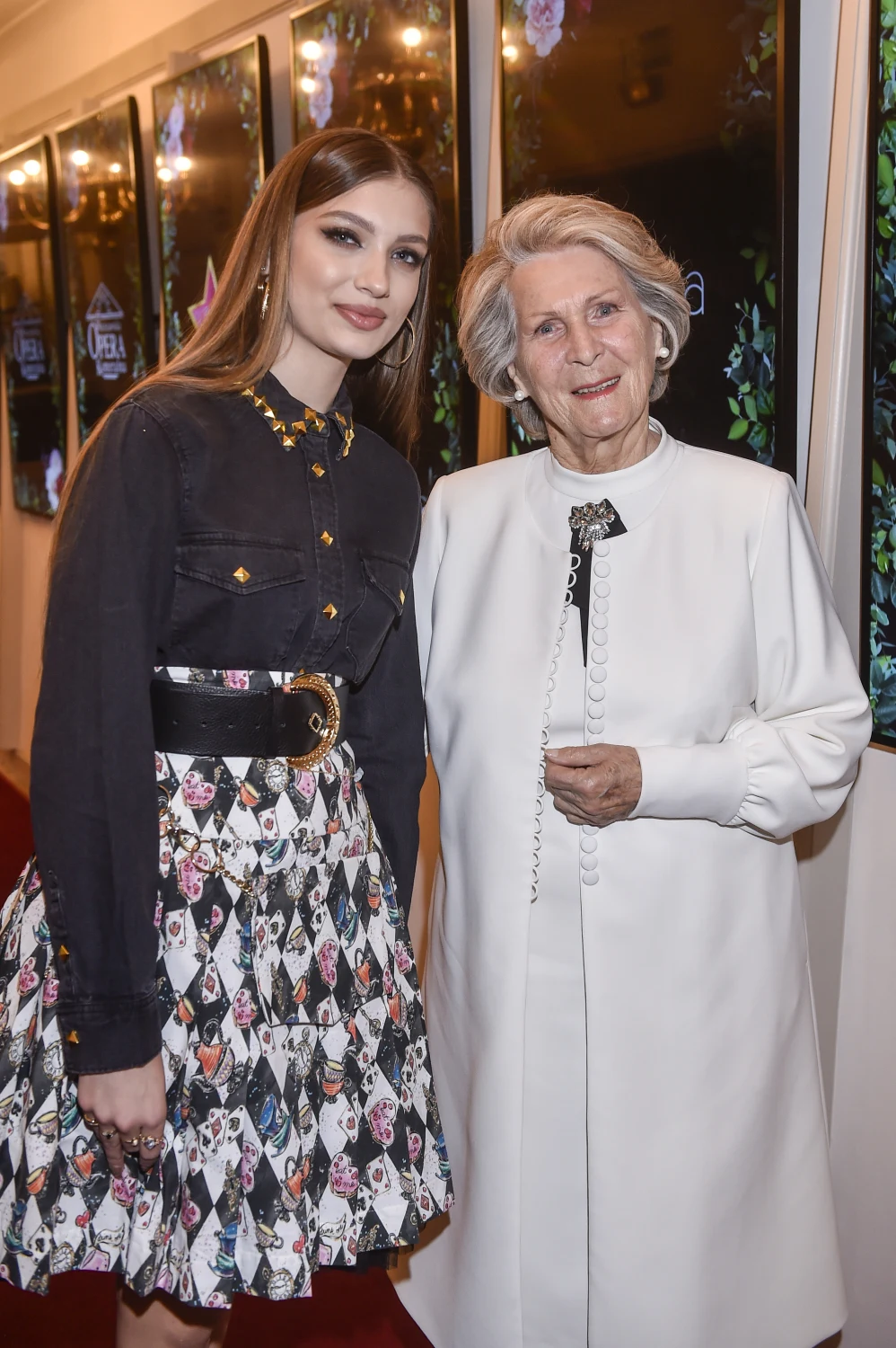 Viki Gabor i Irena Santor pozowały do wspólnych zdjęć