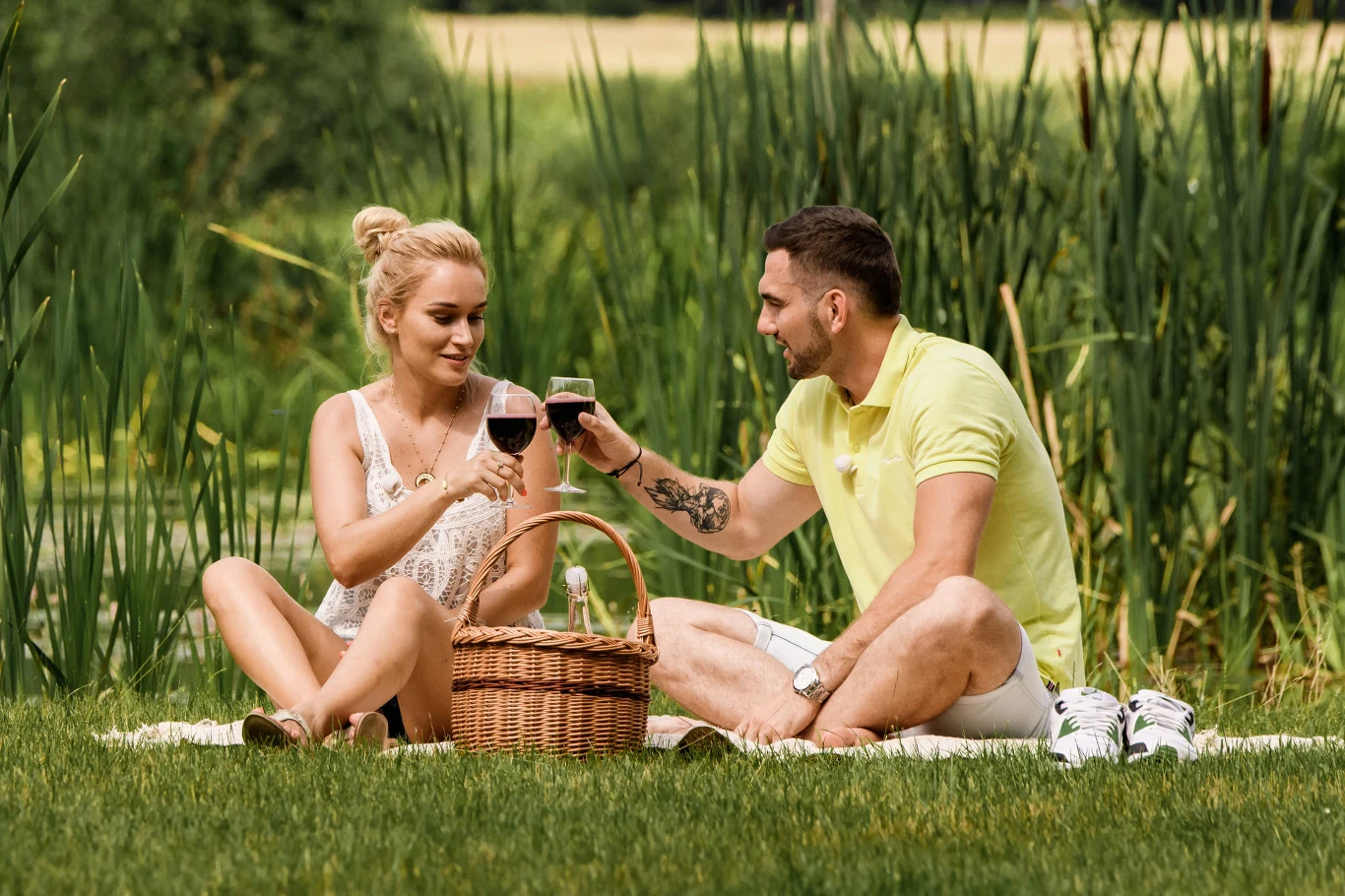 Kamila Boś i Tomasz Kowalski w "Rolnik szuka żony" Kamila Boś i Tomasz Kowalski w "Rolnik szuka żony"