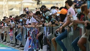 Kibice na Grand Prix Abu Zabi