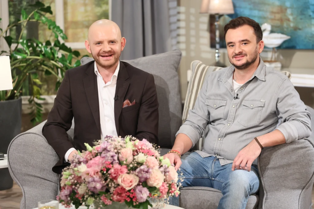 Rafał Zawierucha i Grzegorz Zawierucha w „Demakijażu”