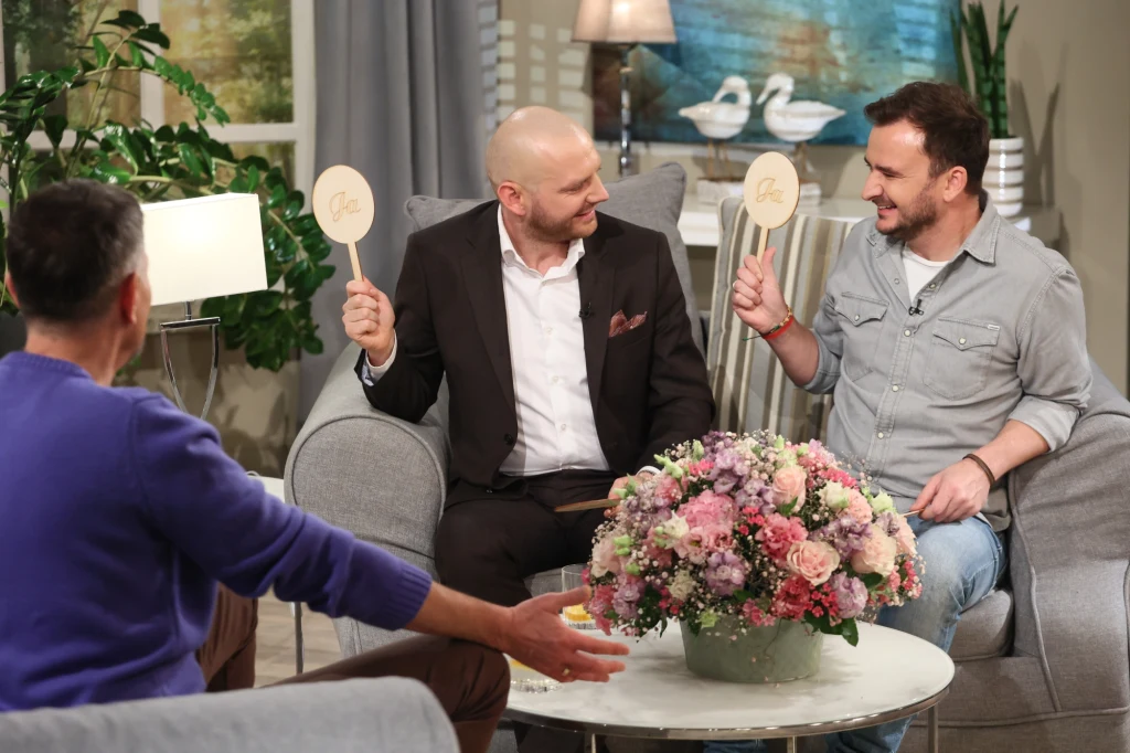 Rafał Zawierucha i Grzegorz Zawierucha w „Demakijażu”