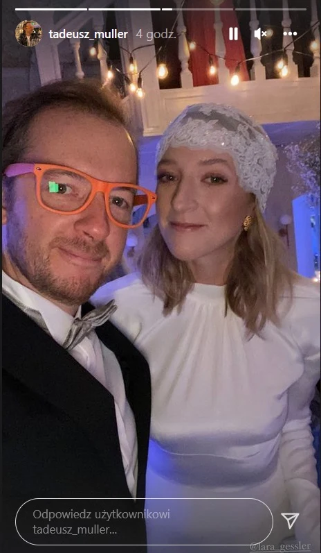 Tadeusz Muller i Lara Gessler Tadeusz Muller i Lara Gessler