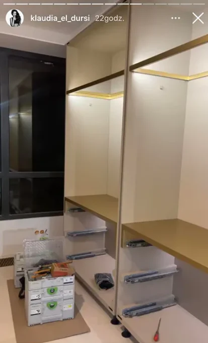 Jak mieszka Klaudia El Dursi? fot. Instagram (instagram.com/klaudia_el_dursi)