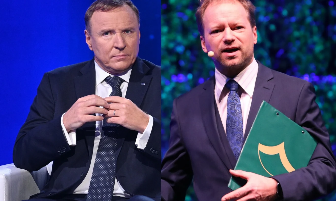 Jacek Kurski, Maciej Stuhr Jacek Kurski, Maciej Stuhr