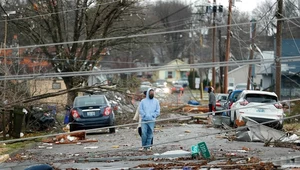 Skutki tornado w Kentucky