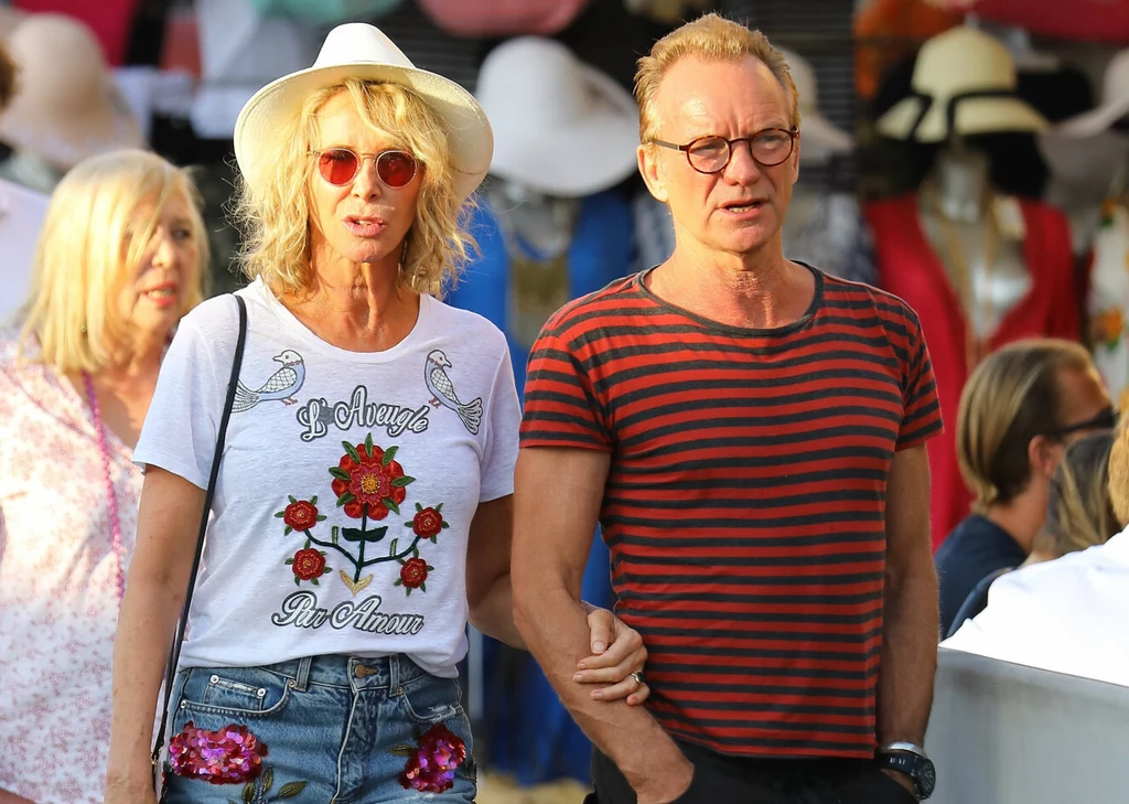 Sting i jego żona od lat zachwycają formą i młodym wyglądem