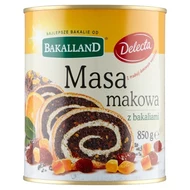 Bakalland Masa makowa z bakaliami 850 g