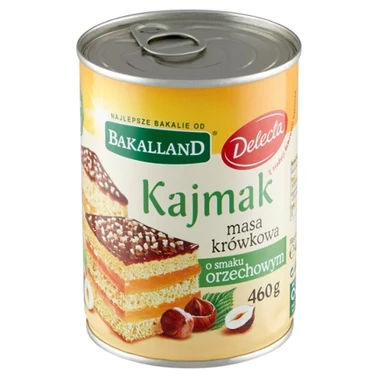 Bakalland Kajmak masa krówkowa o smaku orzechowym 460 g - 0