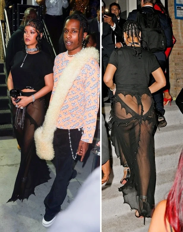 Rihanna i A$AP Rocky na after-party Met Gali 2021