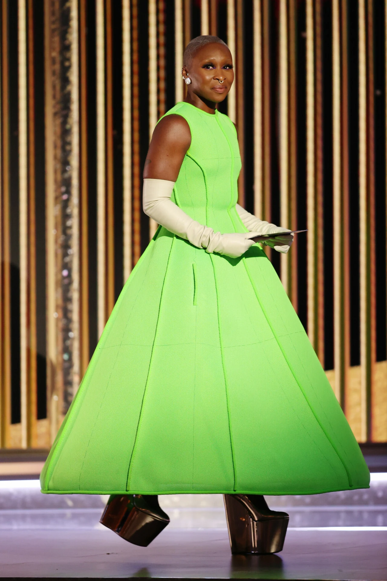 Cynthia Erivo na Złotych Globach 2021 Cynthia Erivo na Złotych Globach 2021