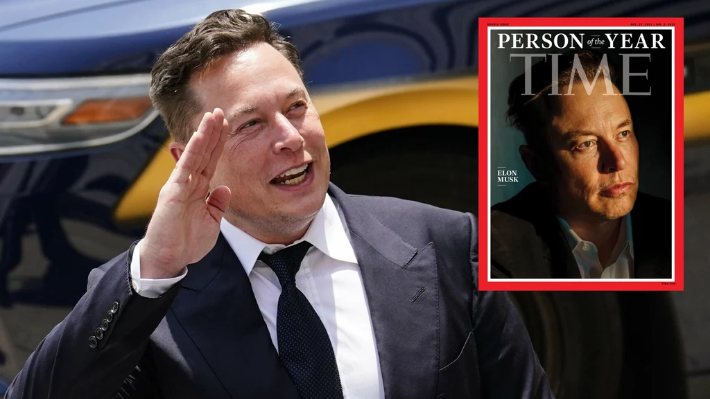 Elon Musk Człowiekiem Roku tygodnika Time