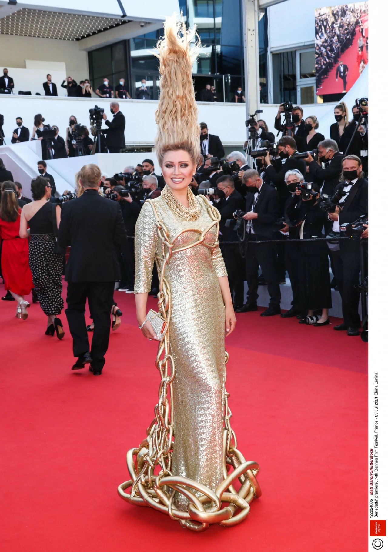 Elena Lenina na festiwalu Cannes 2021 Elena Lenina na festiwalu Cannes 2021