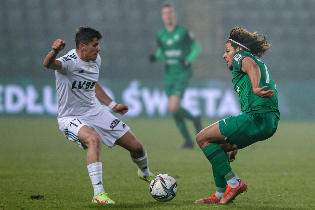 Warta Poznań w meczu ze Śląskiem Wrocław Warta Poznań w meczu ze Śląskiem Wrocław