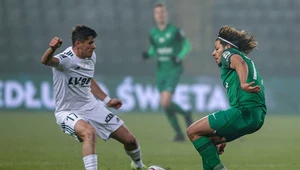 Warta Poznań w meczu ze Śląskiem Wrocław