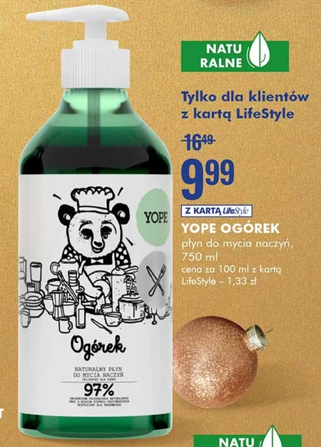 Płyn do naczyń Yope