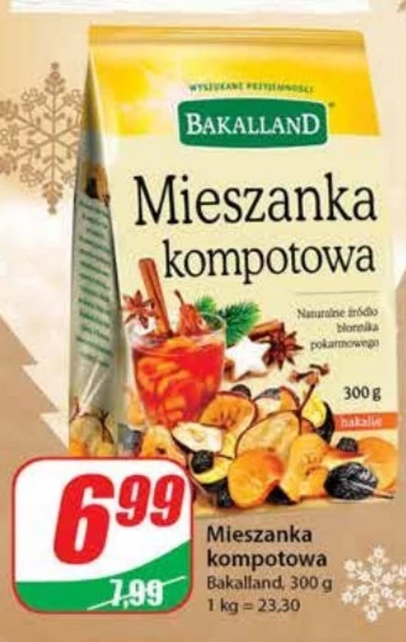 Bakalland Mieszanka kompotowa 300 g