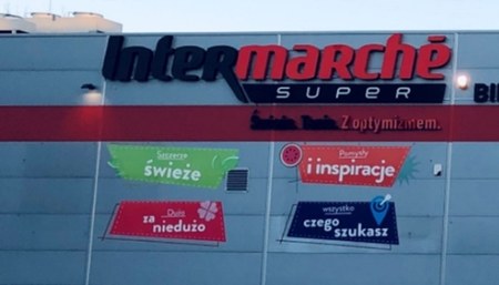 Wyprzedaż Intermarche. 
