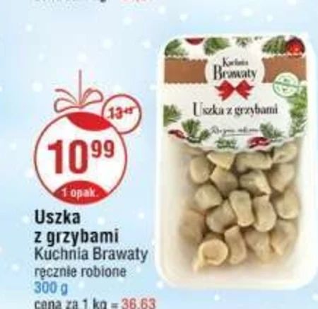 Uszka z grzybami Kuchnia Brawaty