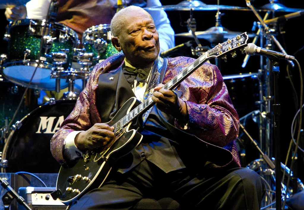 B.B. King podczas koncertu w 2011 roku