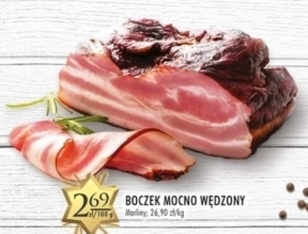 Morliny Boczek mocno wędzony
