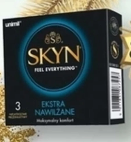 Skyn Nielateksowe prezerwatywy ekstra nawilżane 3 sztuki