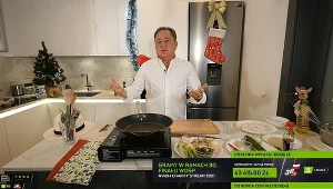 Robert Makłowicz podczas NVIDIA Charity Stream 2021