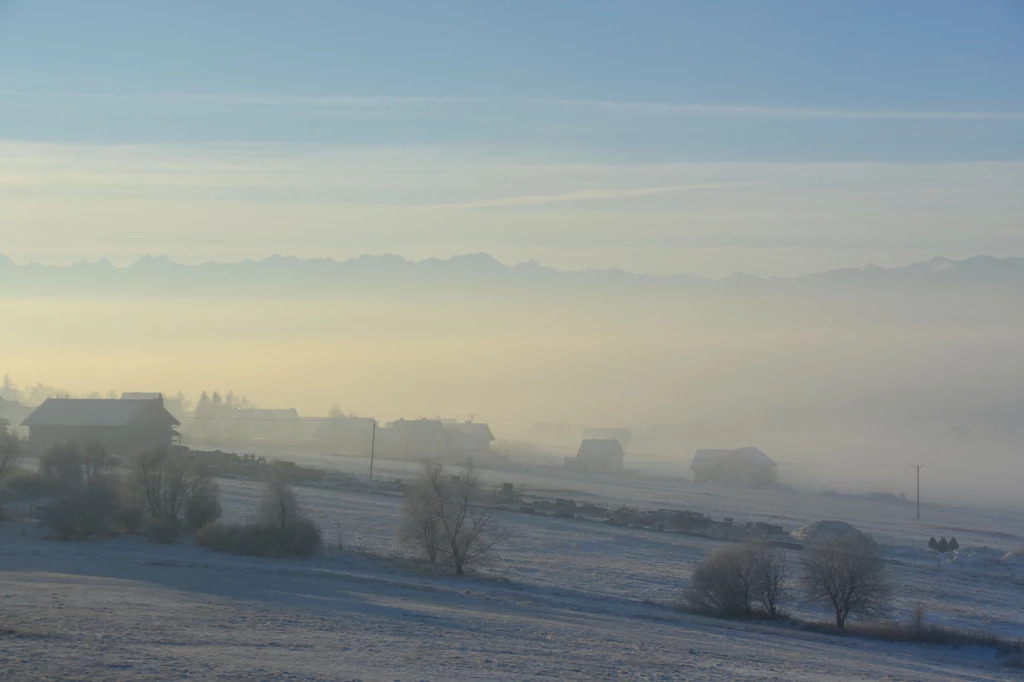 Smog nad Nowym Targiem.