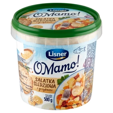 Lisner O Mamo! Sałatka śledziowa z grzybami 500 g - 2