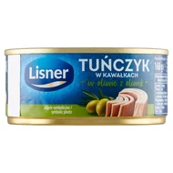 Lisner Tuńczyk w kawałkach w oliwie z oliwek 160 g