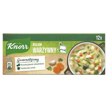 Knorr Bulion warzywny 120 g (12 x 10 g) - 1