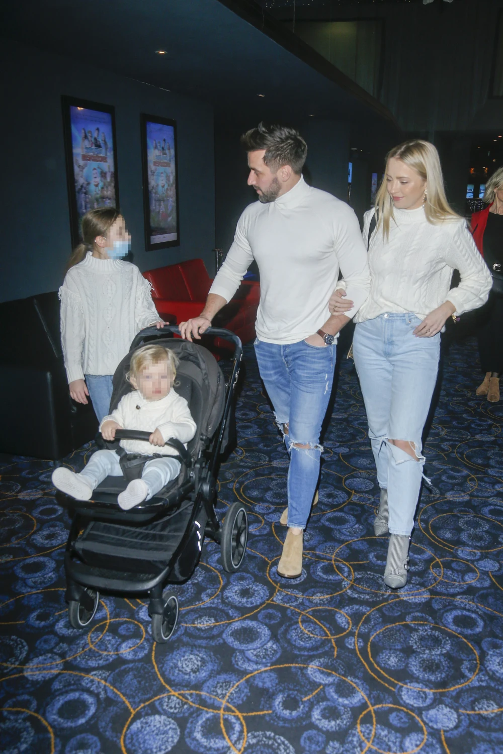 Barbara Kurdej-Szatan z mężem i dziećmi