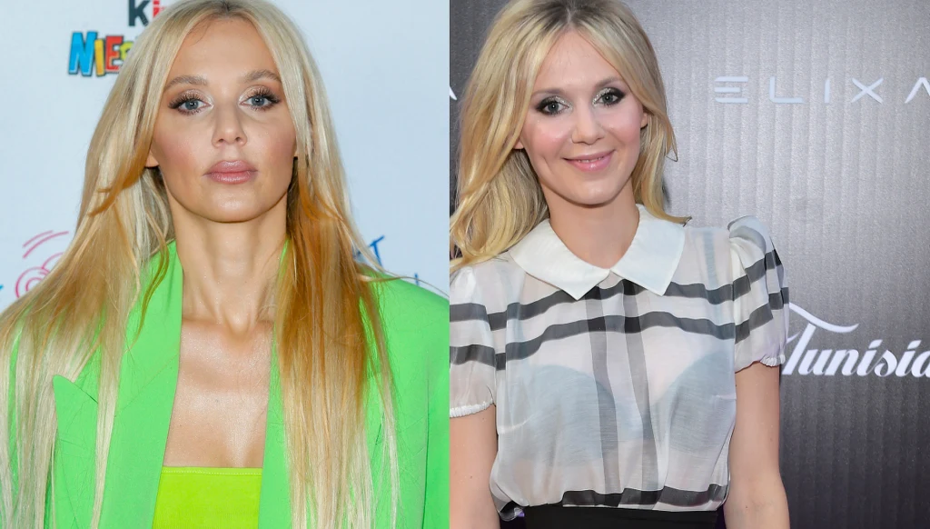 Kasia Moś w 2021 i 2017 roku