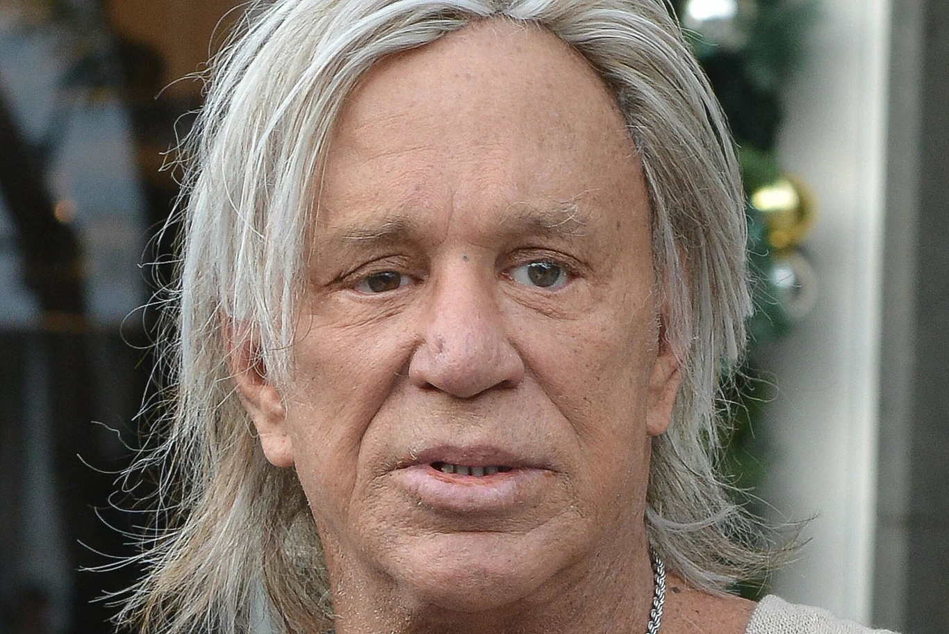 Mickey Rourke w 2017 roku
