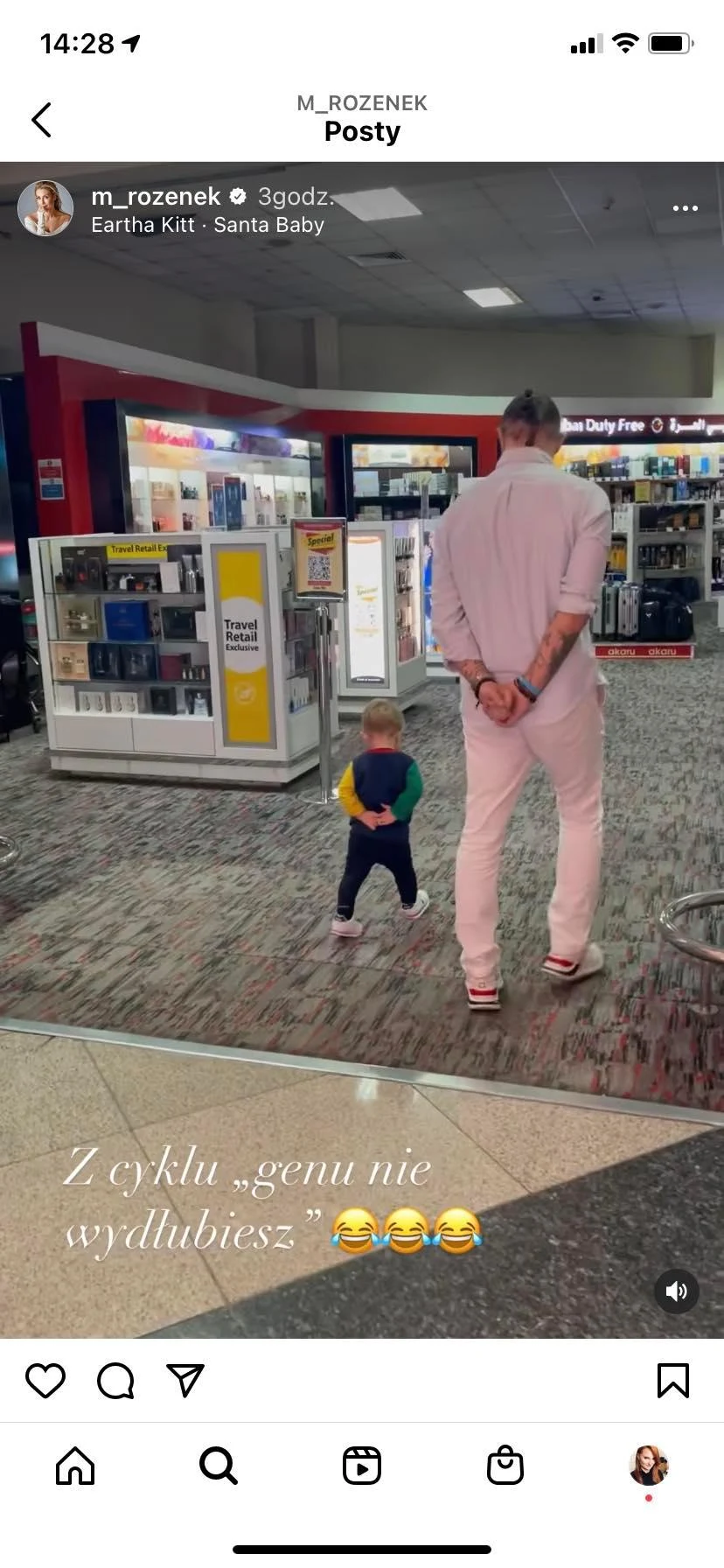 Radosław i Henryk Majdan na lotnisku