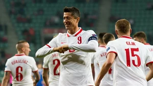 Robert Lewandowski (w centrum)