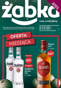 Gazetka promocyjna Żabka - Oferta miesiąca alkohole - Żabka  - ważna do 11-01-2022