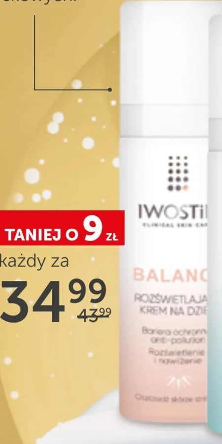 Iwostin Balance Rozświetlający krem na dzień 50 ml